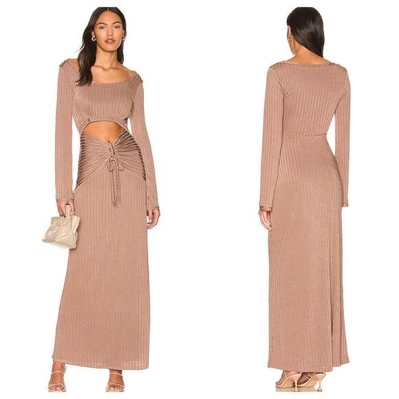 Free People Dresses & Skirts - Free People - REVOLVE One & Only Maxi Dress In Taupe